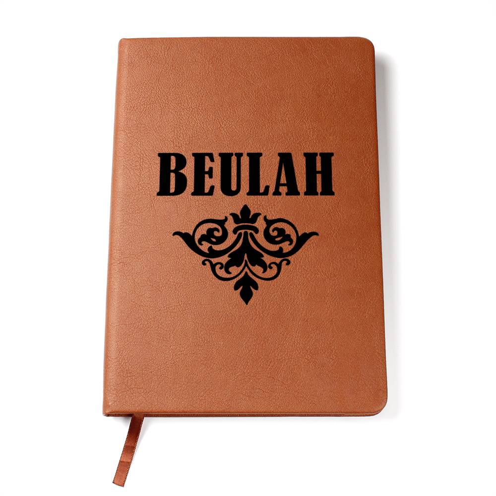 Beulah v01 - Vegan Leather Journal