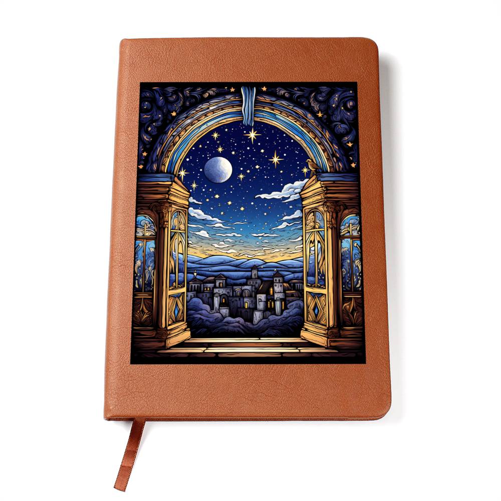 Minimalist BOHO Art 135 - Vegan Leather Journal