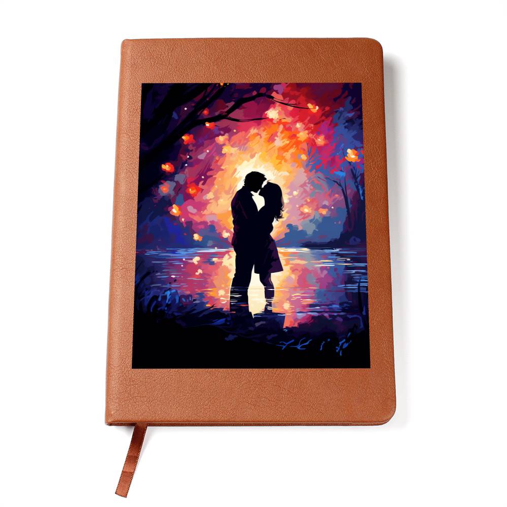 Valentine's Day Art 169 - Vegan Leather Journal