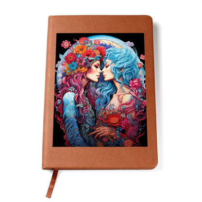 Valentine's Day Art 163 - Vegan Leather Journal