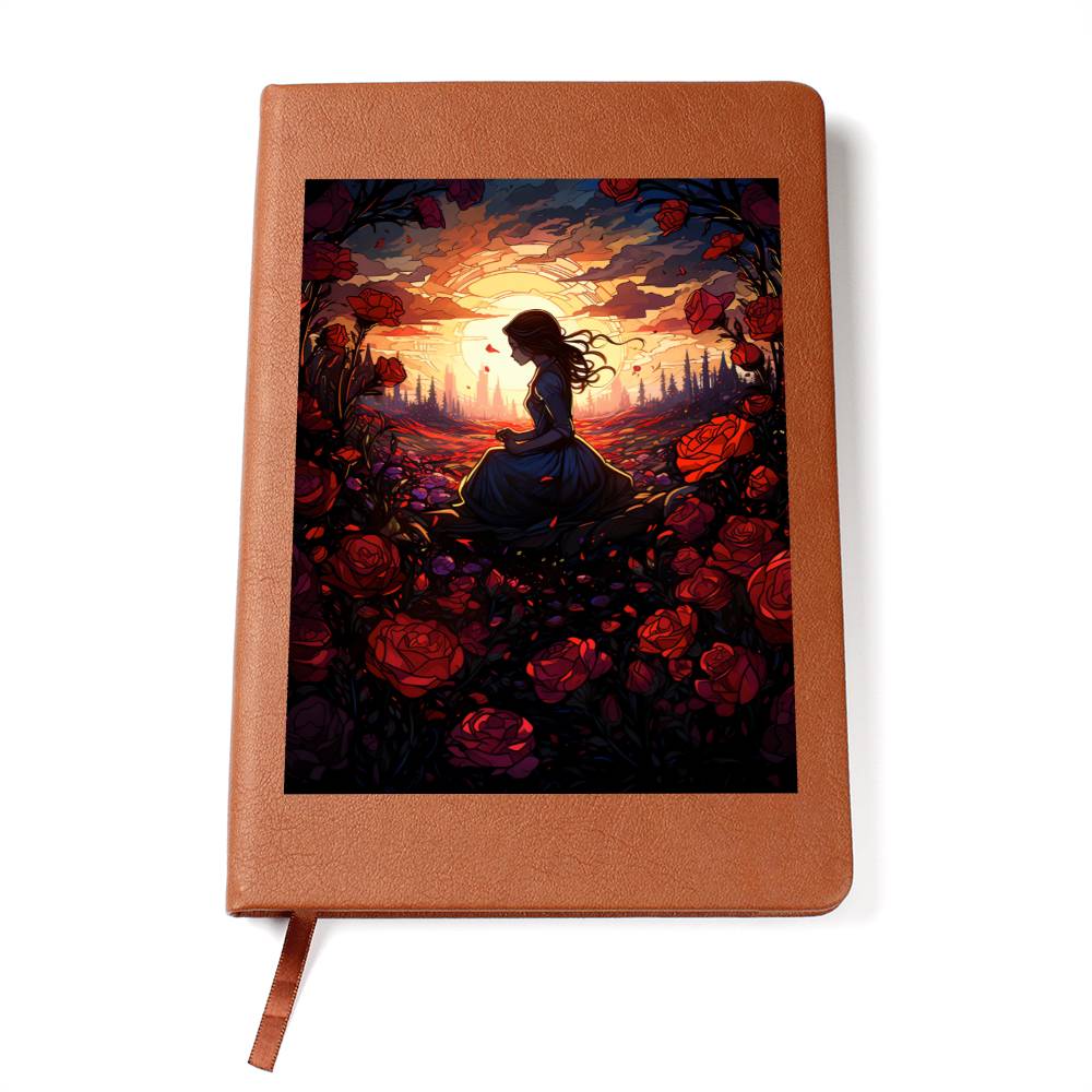 Valentine's Day Art 338 - Vegan Leather Journal
