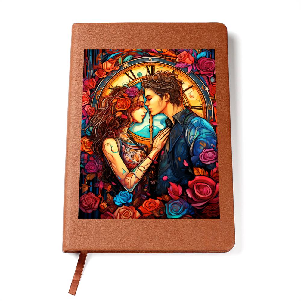 Valentine's Day Art 467 - Vegan Leather Journal