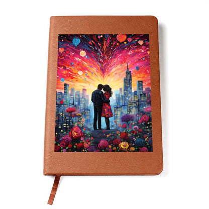 Valentine's Day Art 305 - Vegan Leather Journal