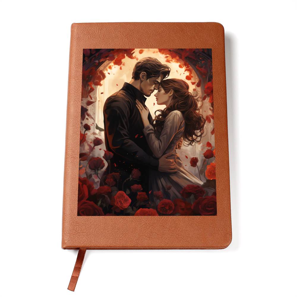 Valentine's Day Art 238 - Vegan Leather Journal
