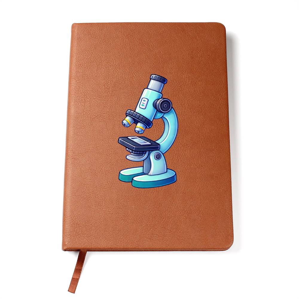 Cute Back to School Sticker 055 - Vegan Leather Journal
