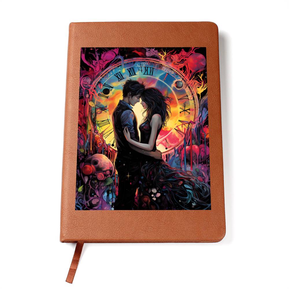 Valentine's Day Art 001 - Vegan Leather Journal