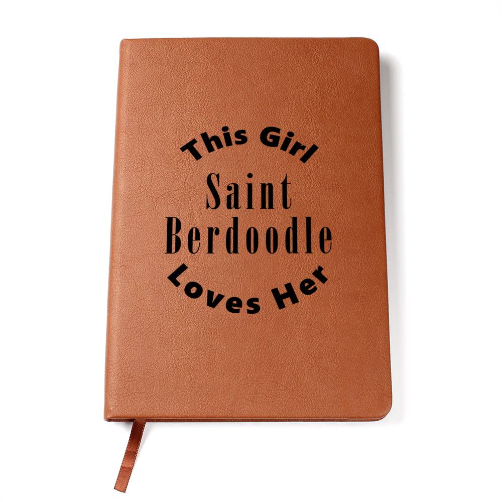 Saint Berdoodle v2 - Vegan Leather Journal