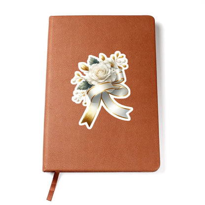 Luxury Wedding Decor Sticker 046 - Vegan Leather Journal