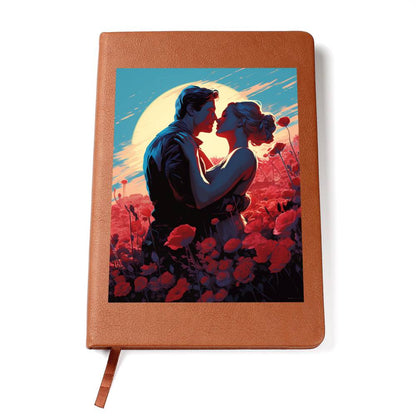 Valentine's Day Art 410 - Vegan Leather Journal