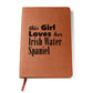 Irish Water Spaniel - Vegan Leather Journal