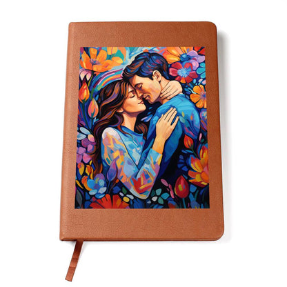 Valentine's Day Art 417 - Vegan Leather Journal