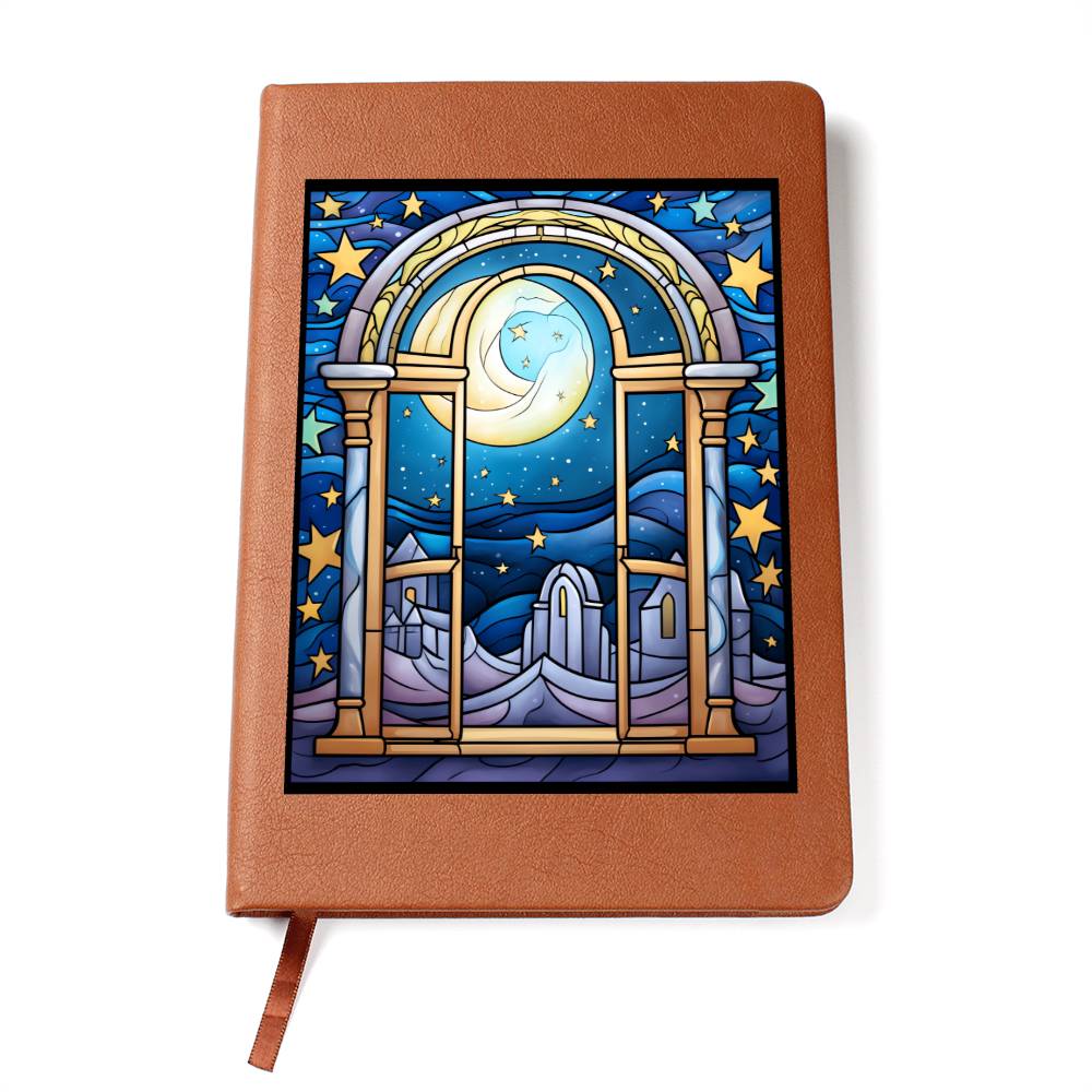Minimalist BOHO Art 050 - Vegan Leather Journal