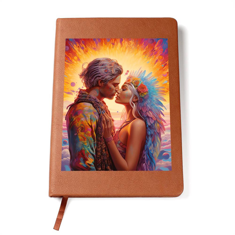 Valentine's Day Art 293 - Vegan Leather Journal