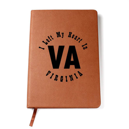 Heart In Virginia v01 - Vegan Leather Journal