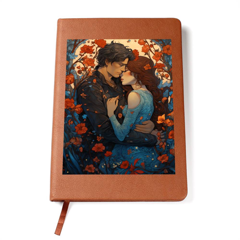 Valentine's Day Art 341 - Vegan Leather Journal