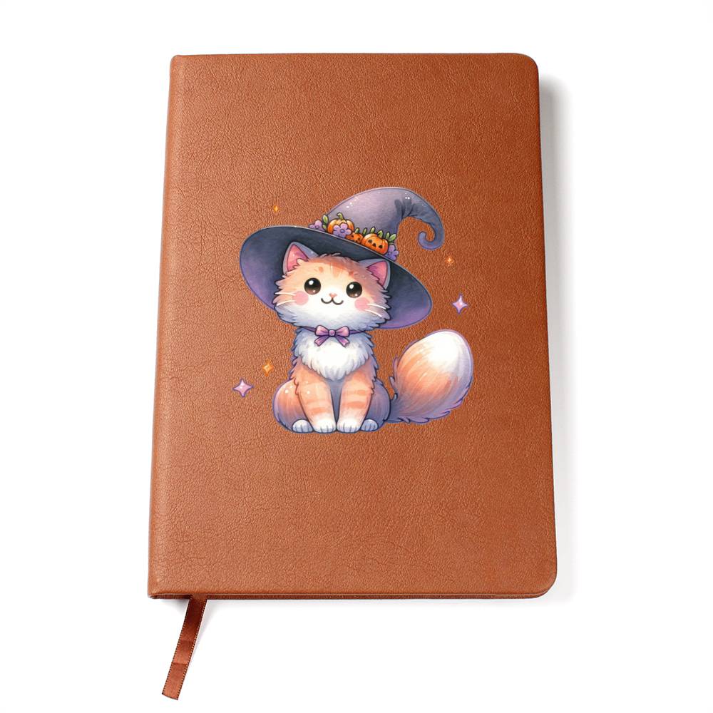 Cute Halloween Sticker 037 - Vegan Leather Journal