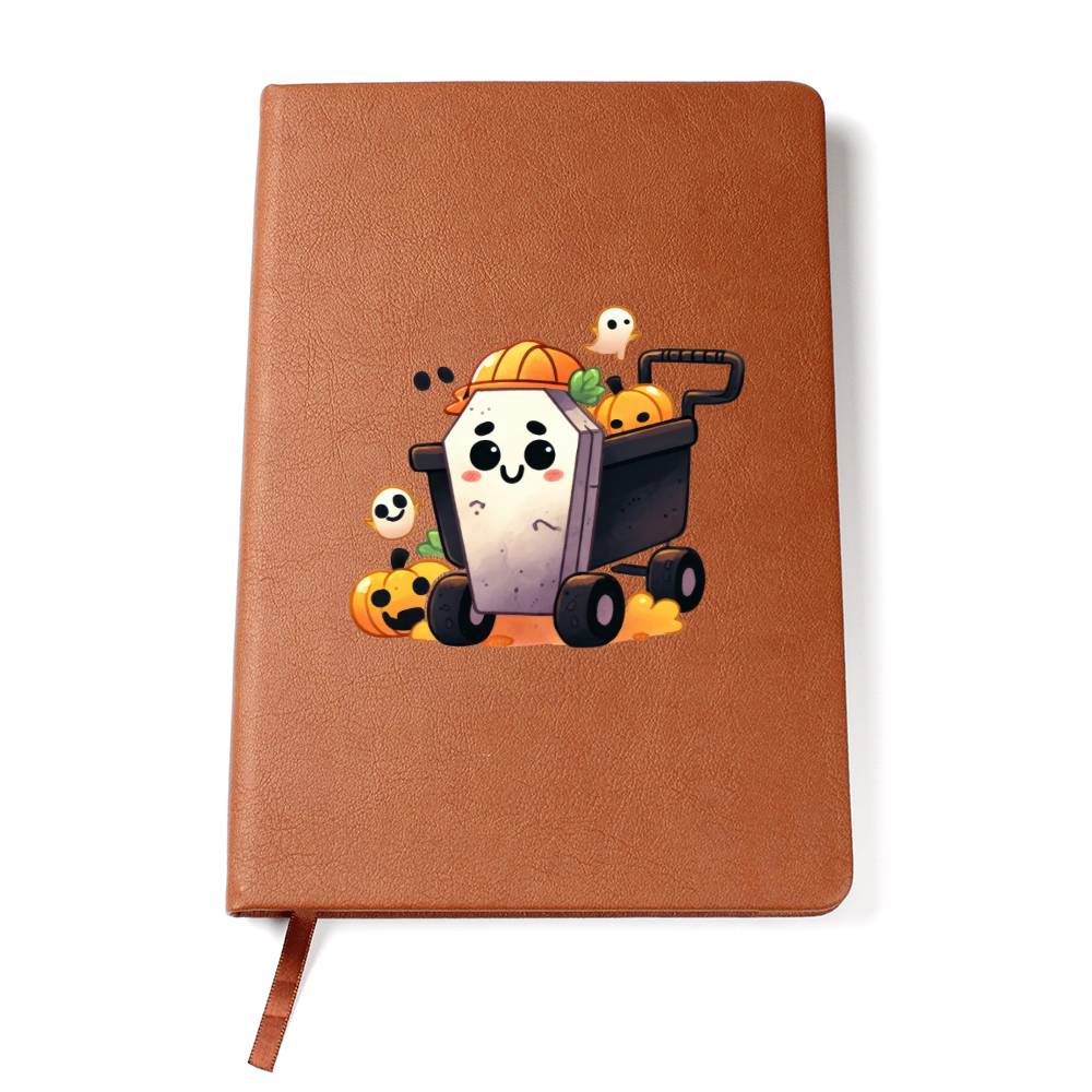 Cute Halloween Sticker 035 - Vegan Leather Journal