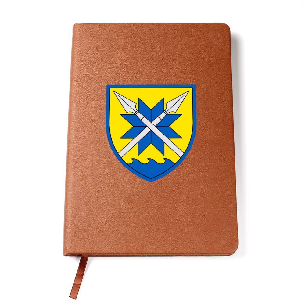 56th Motorized Infantry Brigade (Ukraine) - Vegan Leather Journal