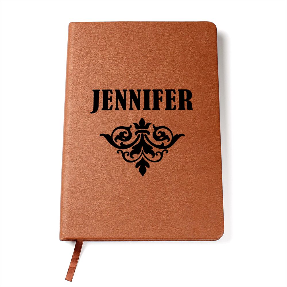 Jennifer v01 - Vegan Leather Journal