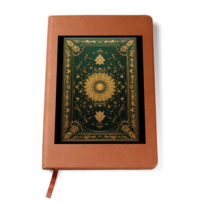 Ornate Gold Cover 096 - Vegan Leather Journal