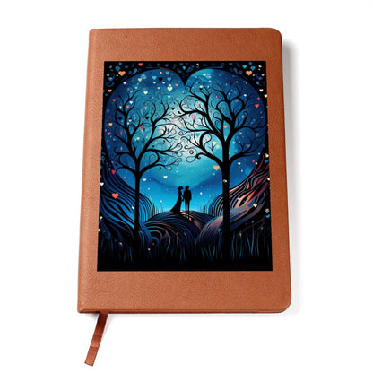 Valentine's Day Art 188 - Vegan Leather Journal