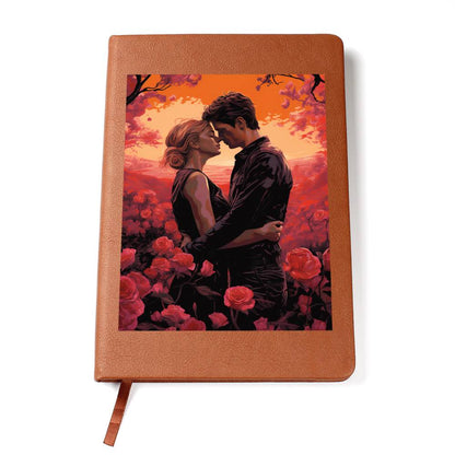 Valentine's Day Art 124 - Vegan Leather Journal