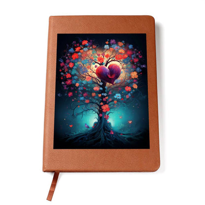 Valentine's Day Art 454 - Vegan Leather Journal