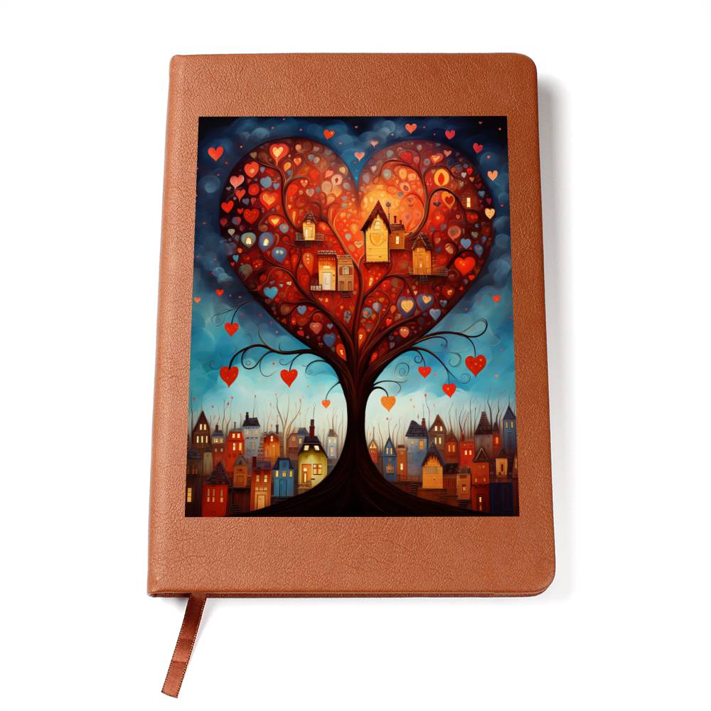 Valentine's Day Art 192 - Vegan Leather Journal