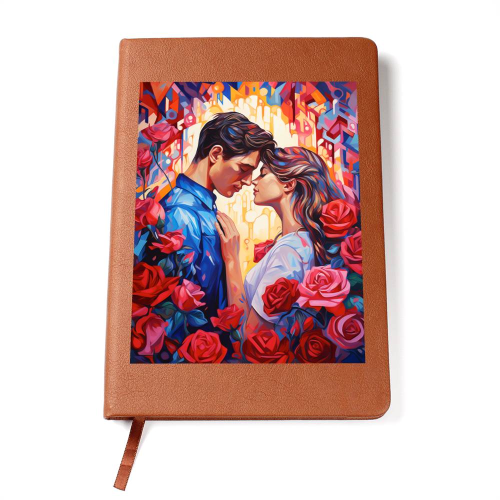 Valentine's Day Art 400 - Vegan Leather Journal