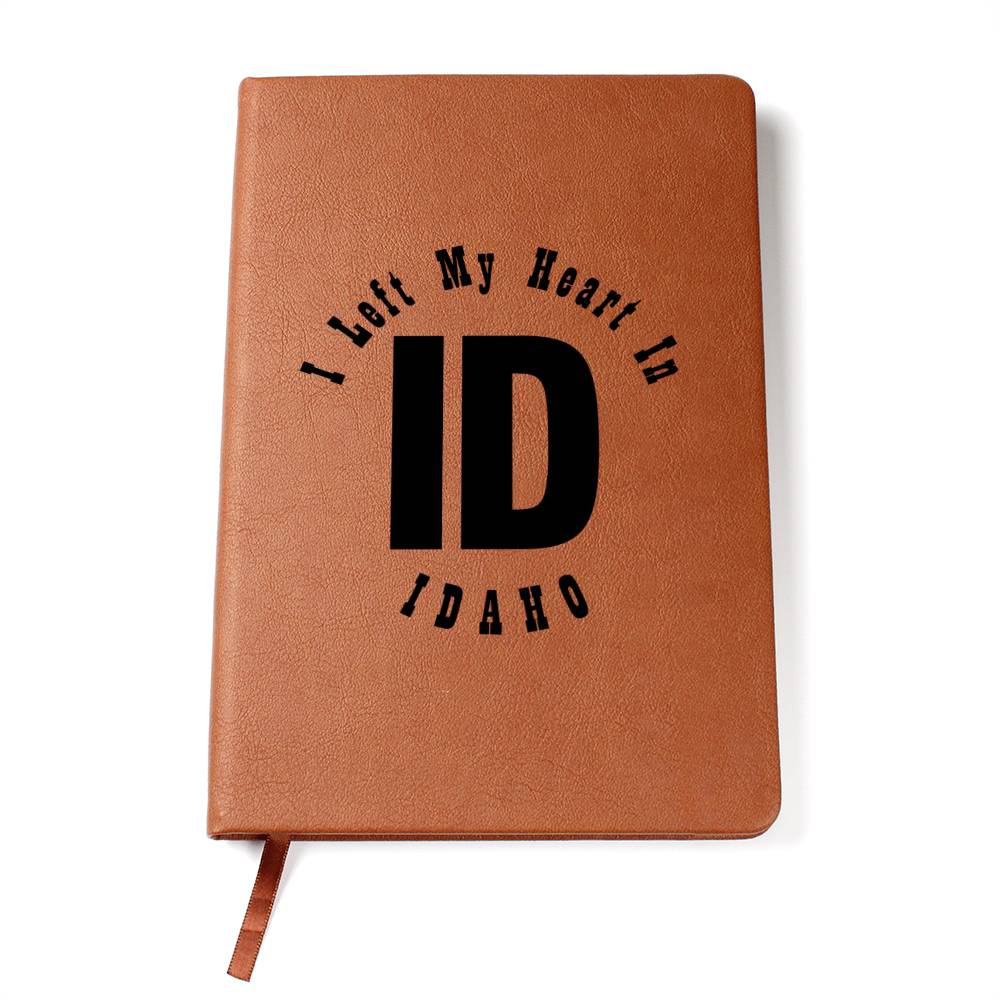 Heart In Idaho v01 - Vegan Leather Journal