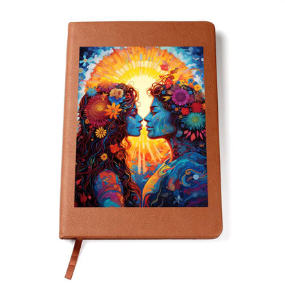 Valentine's Day Art 016 - Vegan Leather Journal
