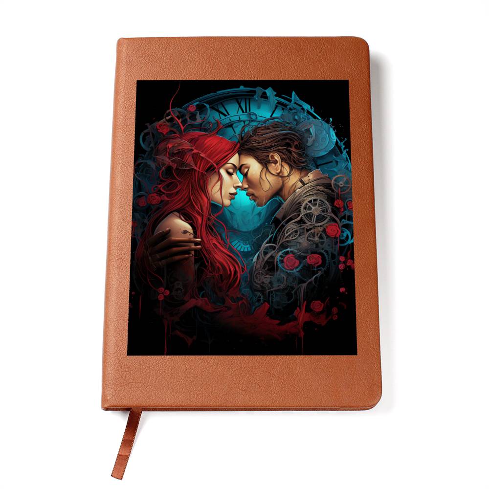 Valentine's Day Art 402 - Vegan Leather Journal