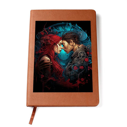 Valentine's Day Art 402 - Vegan Leather Journal