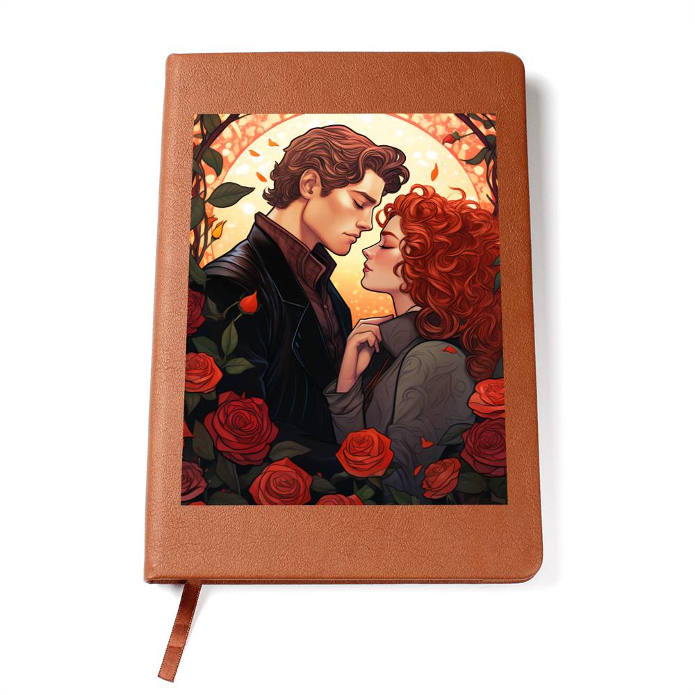 Valentine's Day Art 358 - Vegan Leather Journal