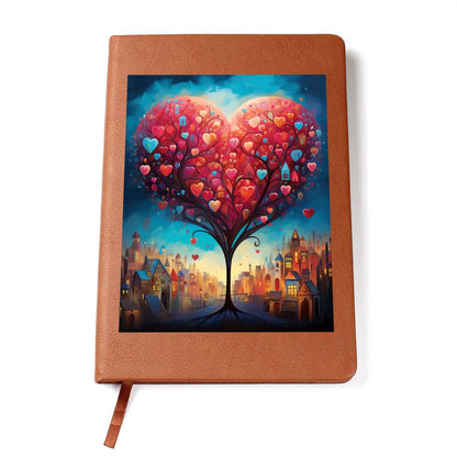 Valentine's Day Art 125 - Vegan Leather Journal