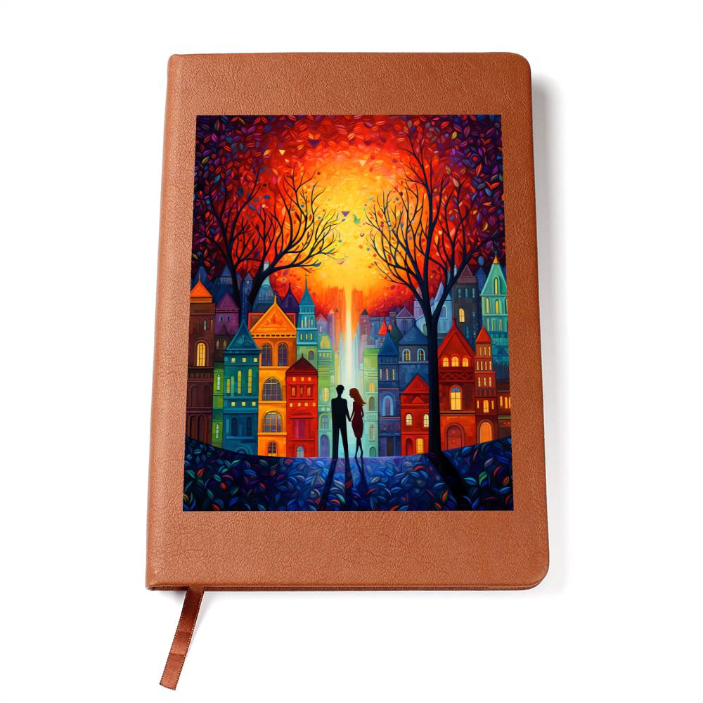 Valentine's Day Art 459 - Vegan Leather Journal