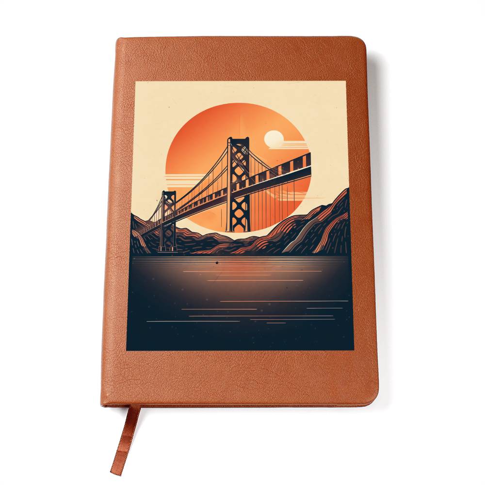 Minimalist BOHO Art 106 - Vegan Leather Journal