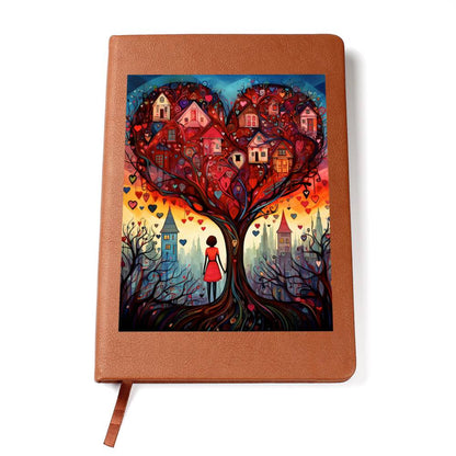 Valentine's Day Art 436 - Vegan Leather Journal
