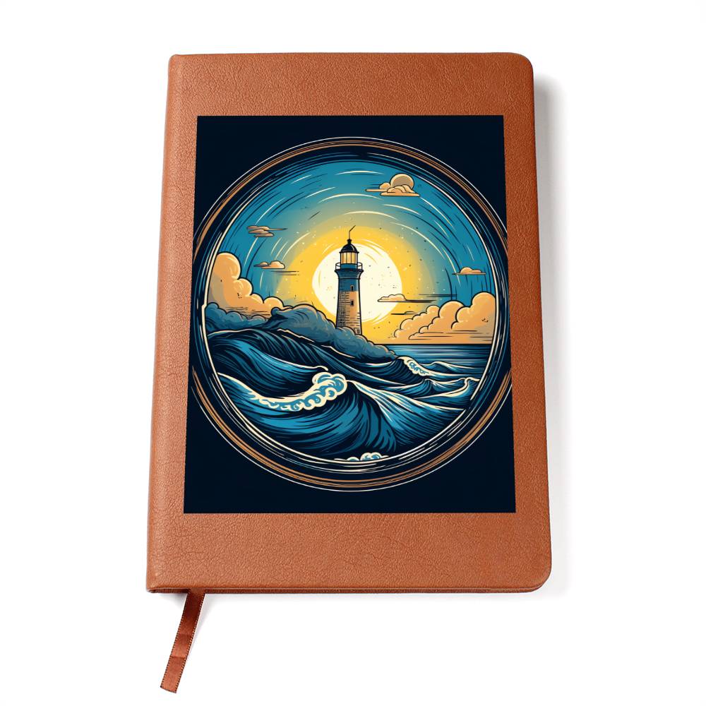 Minimalist BOHO Art 087 - Vegan Leather Journal
