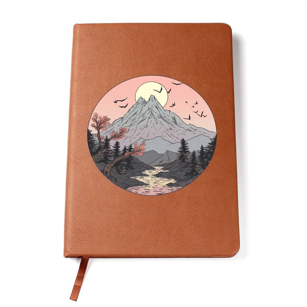 Minimalist BOHO Art 092 - Vegan Leather Journal