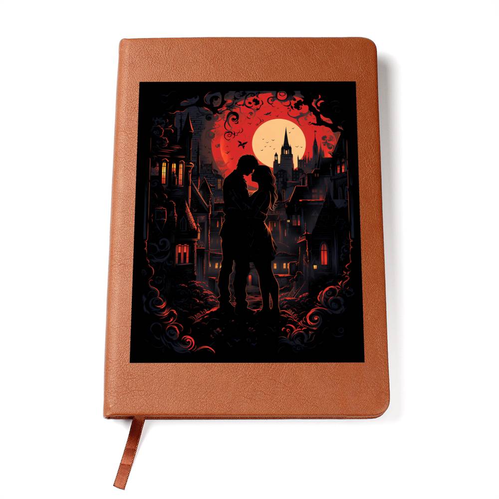 Valentine's Day Art 088 - Vegan Leather Journal