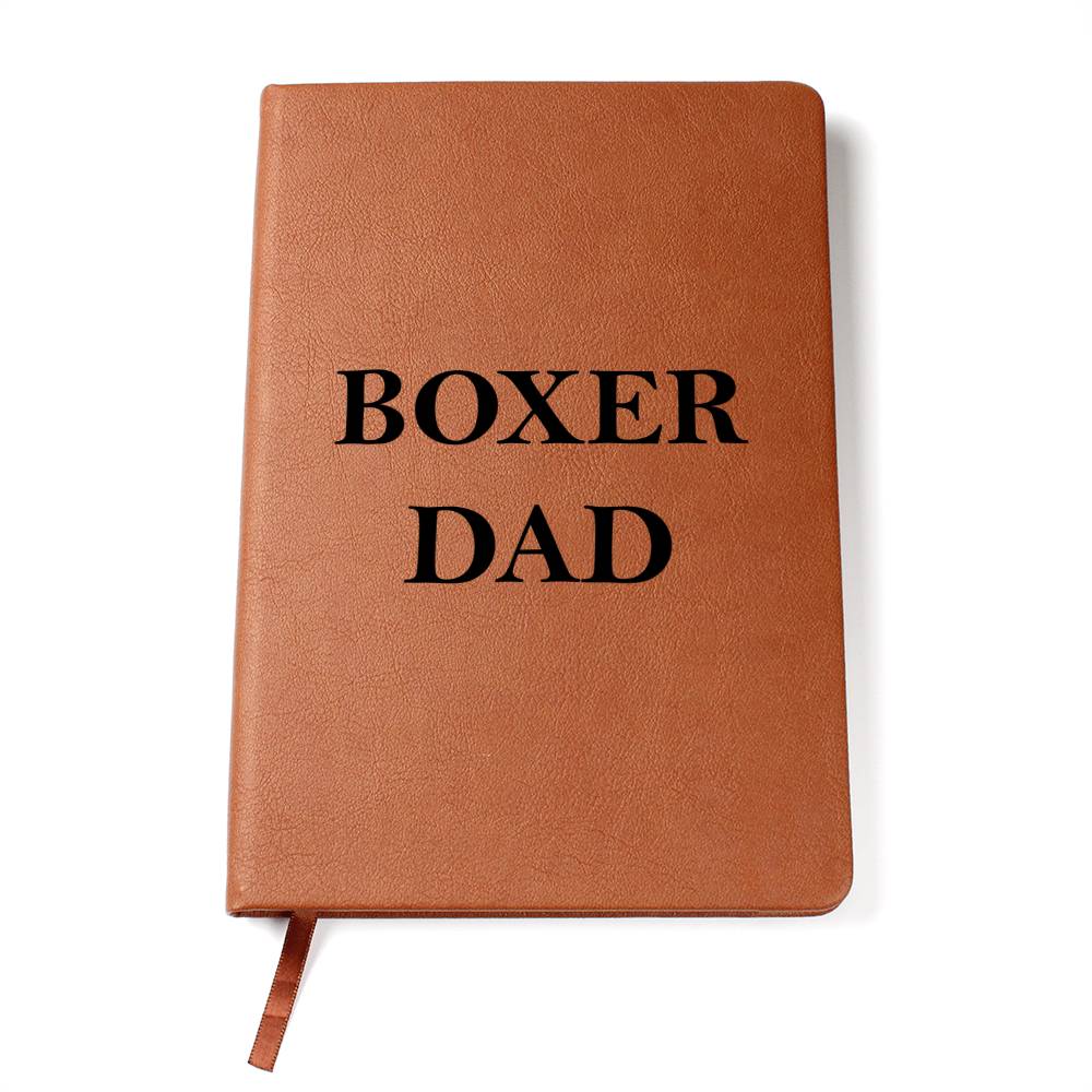Boxer Dad - Vegan Leather Journal