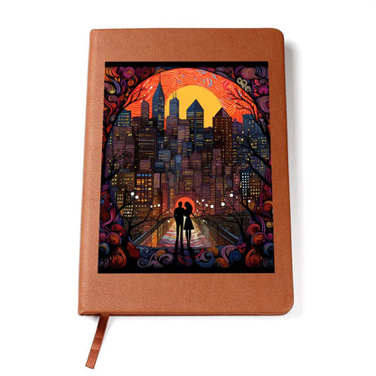 Valentine's Day Art 432 - Vegan Leather Journal