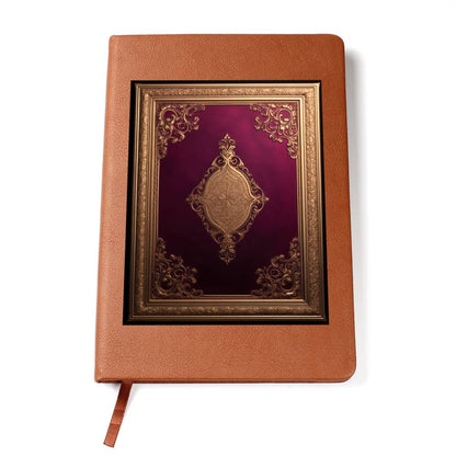 Ornate Gold Cover 081 - Vegan Leather Journal