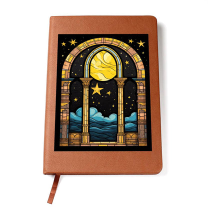 Minimalist BOHO Art 133 - Vegan Leather Journal