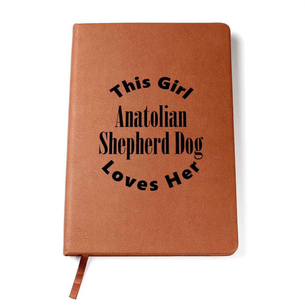 Anatolian Shepherd Dog v2 - Vegan Leather Journal