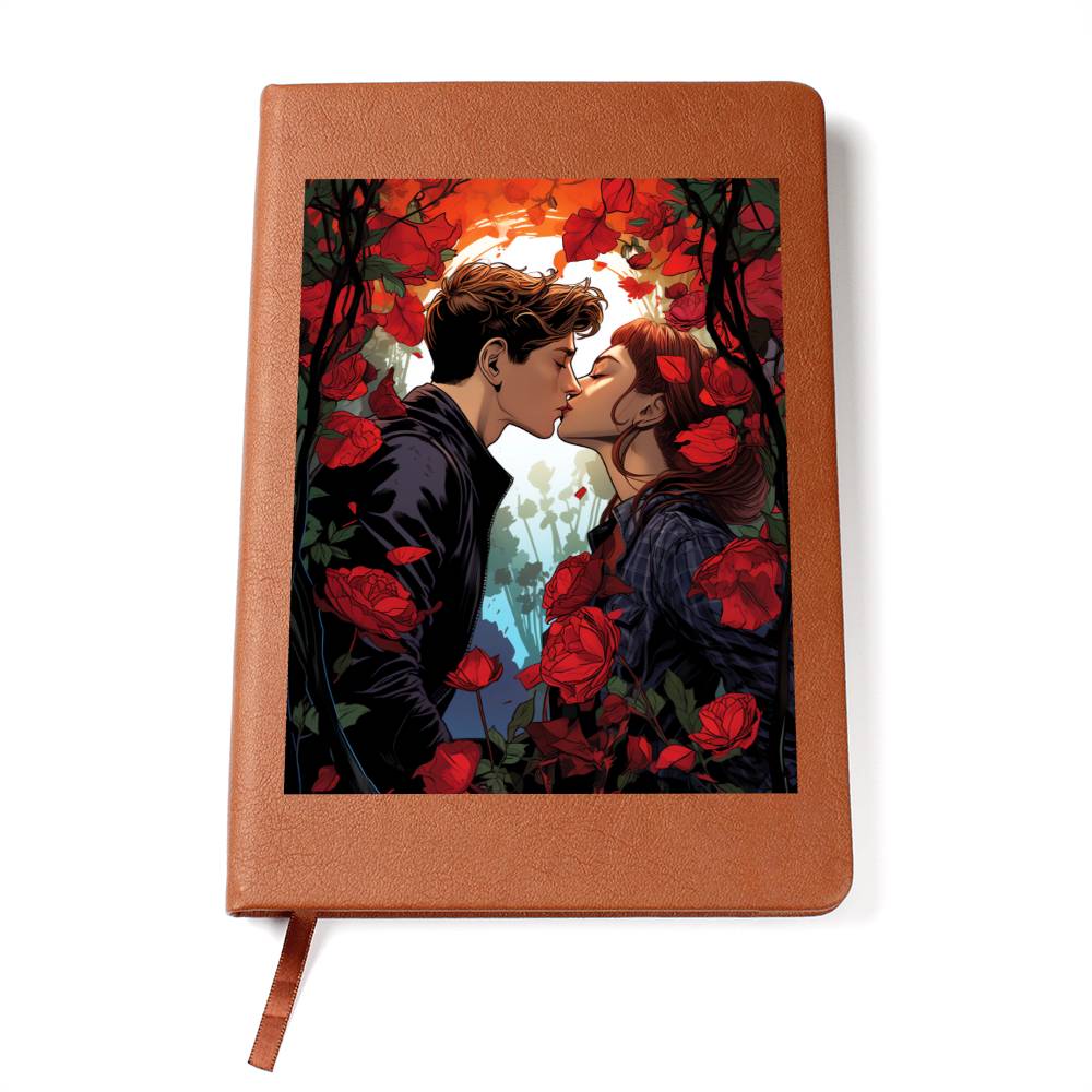 Valentine's Day Art 420 - Vegan Leather Journal