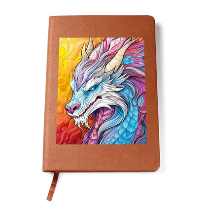 Majestic Dragon 004 - Vegan Leather Journal