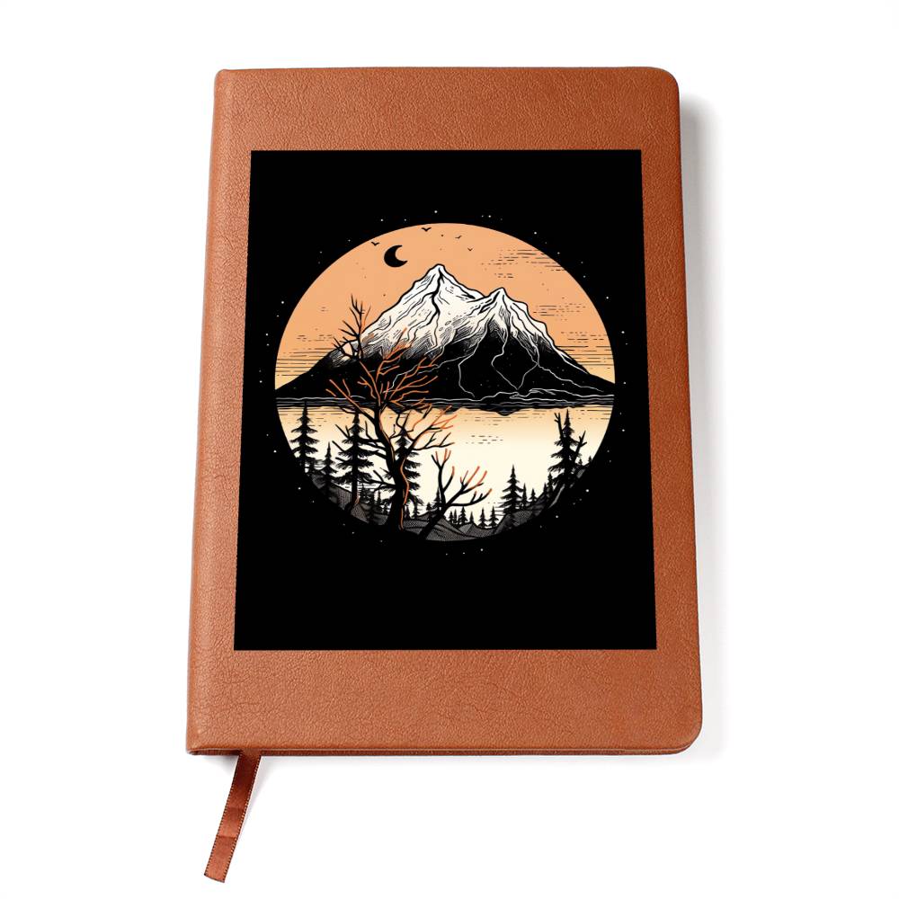 Minimalist BOHO Art 091 - Vegan Leather Journal
