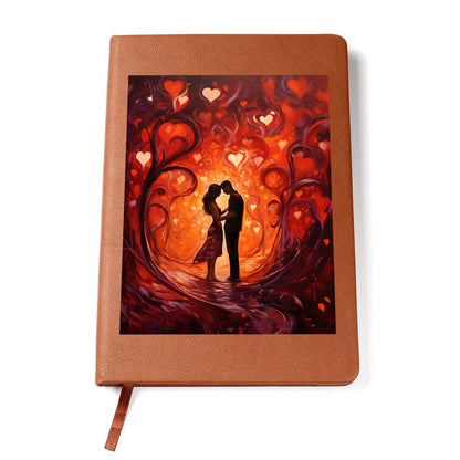 Valentine's Day Art 079 - Vegan Leather Journal